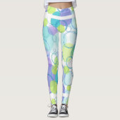 Blue Circle Leggins (Vorderseite)