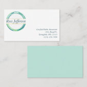 Blue Circle Logo Visitenkarte (Vorne/Hinten)