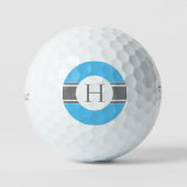 Blue Circle Personalisiert Golf Ball (3) HAMbWG (Vorderseite)