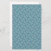Blue Circle Soap Wrap Paper Sheet (Vorne/Hinten)