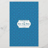 Blue Circle Soap Wrap Paper Sheet (Vorderseite)