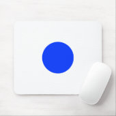 Blue Circle Square CircleTrans-3 The MUSEUM Zazzle Mousepad (Mit Mouse)