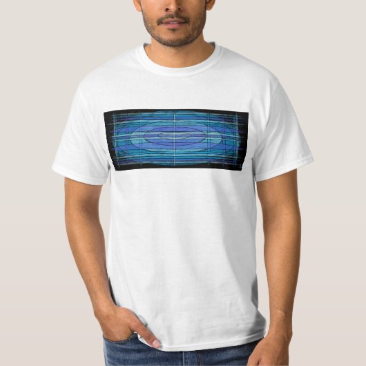 blue circle T-Shirt (Vorderseite)