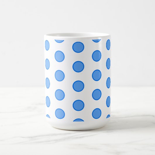 Blue Circles Kaffeetasse (Mittel)