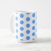 Blue Circles Kaffeetasse (Vorderseite Links)