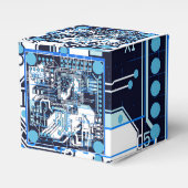 Blue Circuit Board Geschenkschachtel (Vorderseite)