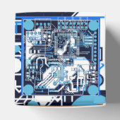 Blue Circuit Board Geschenkschachtel (Oben)