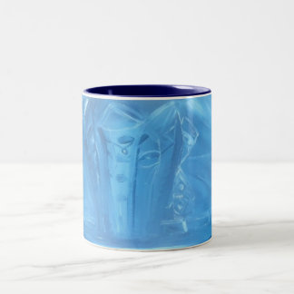 Blue City Crew Zweifarbige Tasse