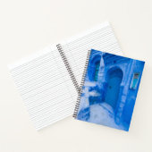 Blue City Door Notizblock (Innenseite)