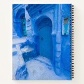 Blue City Door Notizblock (Rückseite)