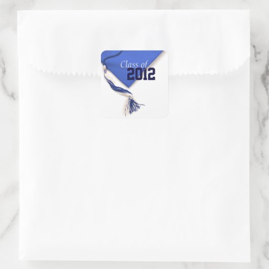 Blue Class of 2012 Sticker (Tasche)