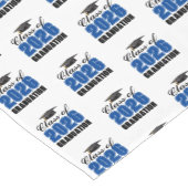 Blue Class of 2026 Graduation Party Kurzer Tischläufer (Ecke)