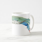 Blue Claw Crab Kaffeetasse (VorderseiteRechts)