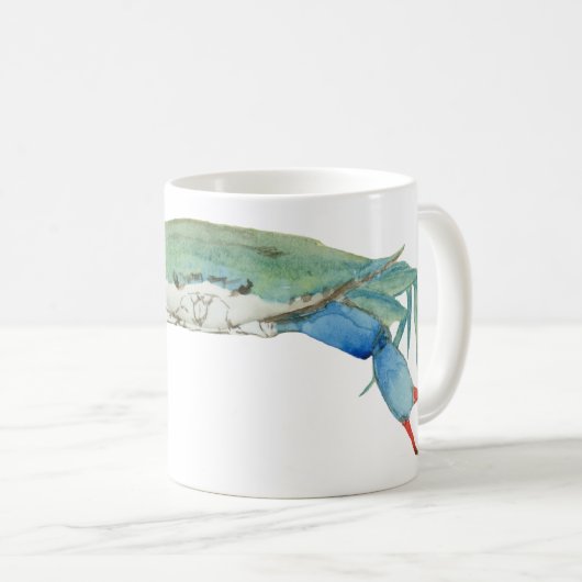 Blue Claw Crab Kaffeetasse (VorderseiteRechts)