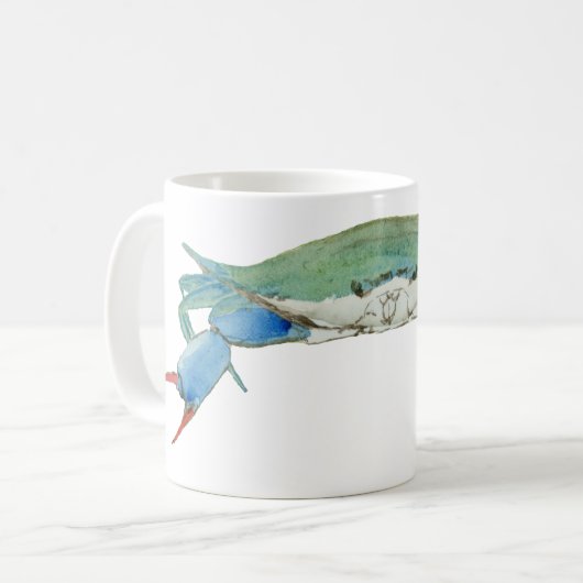 Blue Claw Crab Kaffeetasse (Vorderseite Links)