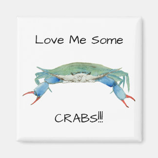 Blue Claw Crab Magnet