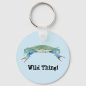 Blue Claw Crab Schlüsselanhänger (Vorderseite)