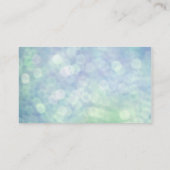 Blue Clearing Services Business Cards Visitenkarte (Rückseite)