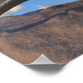 Blue Clever Girl Velociraptor Dinosaurier Poster (Ecke)