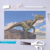 Blue Clever Girl Velociraptor Dinosaurier Seidenpapier (Handwerk)