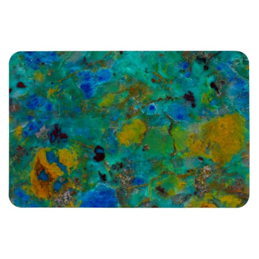 Blue Cliff Chrysocolla Magnet (Horizontal)