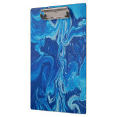 Blue Clipboard, Design des Künstlers J. Mummey Klemmbrett (Links)