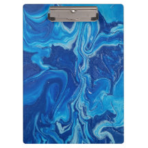 Blue Clipboard, Design des Künstlers J. Mummey