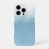 Blue Cloud Aesthetic Phone Case iPhone Hülle (Rückseite)