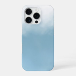 Blue Cloud Aesthetic Phone Case iPhone 16 Pro Hülle