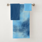 Blue Cloud Art Badhandtuch Set (Insitu)