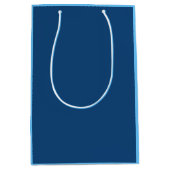 Blue Cloud Art Mittlere Geschenktüte (Vorderseite)