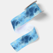 Blue Cloud Art Satinband (Rückseite)