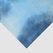 Blue Cloud Art Seidenpapier (Detail)