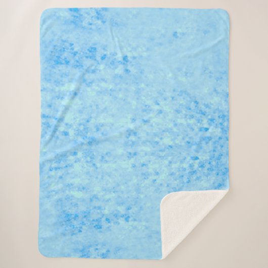 Blue Cloud Blanket Sherpadecke (Vorderseite)