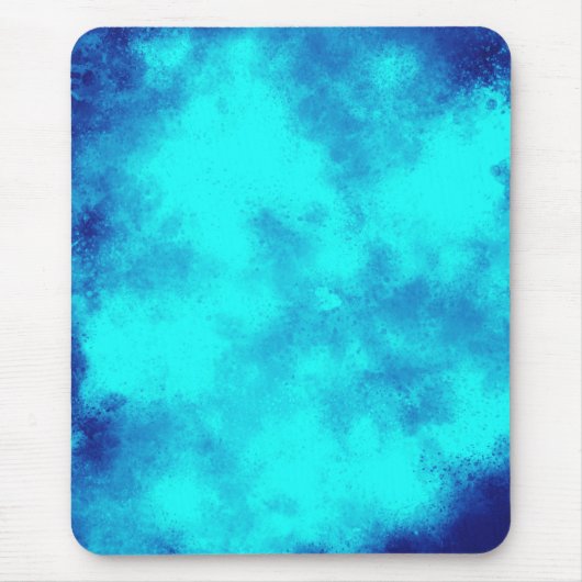 Blue Cloud Effect Mouse Mat Mousepad (Vorne)