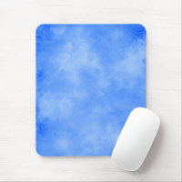 Blue Cloud Effect Mouse Mat