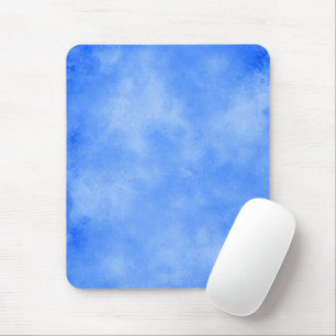 Blue Cloud Effect Mouse Mat Mousepad