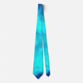 Blue Cloud Effect Neck Tie Krawatte (Vorderseite)