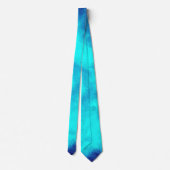 Blue Cloud Effect Neck Tie Krawatte (Rückseite)