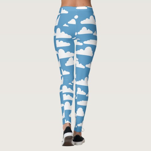 Blue Cloud Leggings (Rückseite)