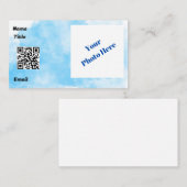 Blue Cloud Standard, 3,5" x 2,0" Visitenkarte (Vorne/Hinten)