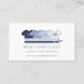 Blue Cloud Store Print on Demand Shirts Visitenkarte (Vorderseite)