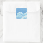 Blue Clouds Stickers (Tasche)