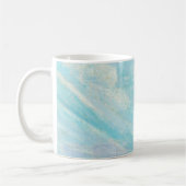 Blue Clouds von Gauguin Stilvolle Klassik Dein Nam Kaffeetasse (Links)