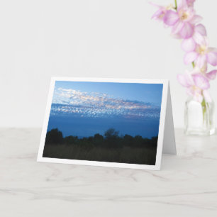 Blue Cloudscape Karte