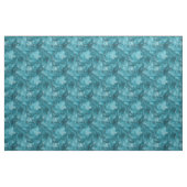 Blue Cloudy Marble Stoff (Fat Quarter (45,7 x 55,9 cm))