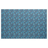 Blue Clover Kleeblatt Pattern St Patrick`s Day Stoff (Yard (91,4 cm))