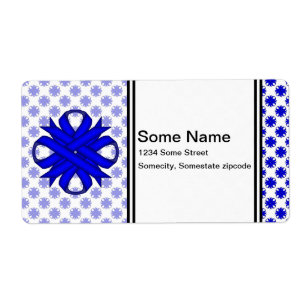 Blue Clover Ribbon von Kenneth Yoncich