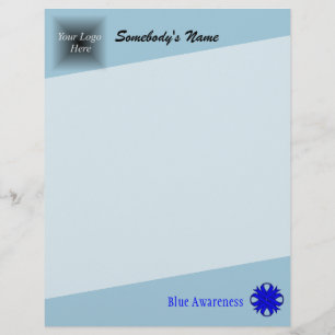 Blue Clover Ribbon von Kenneth Yoncich