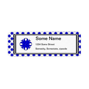Blue Clover Ribbon von Kenneth Yoncich
